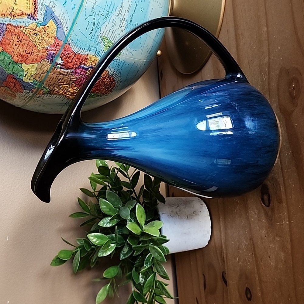 Blue Mountain pottery pitcher vase